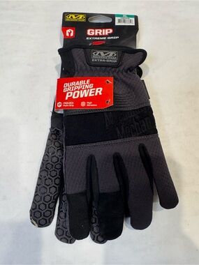 Mechanix Wear Extreme Grip Work Gloves XL Black Gray NEW 4964245